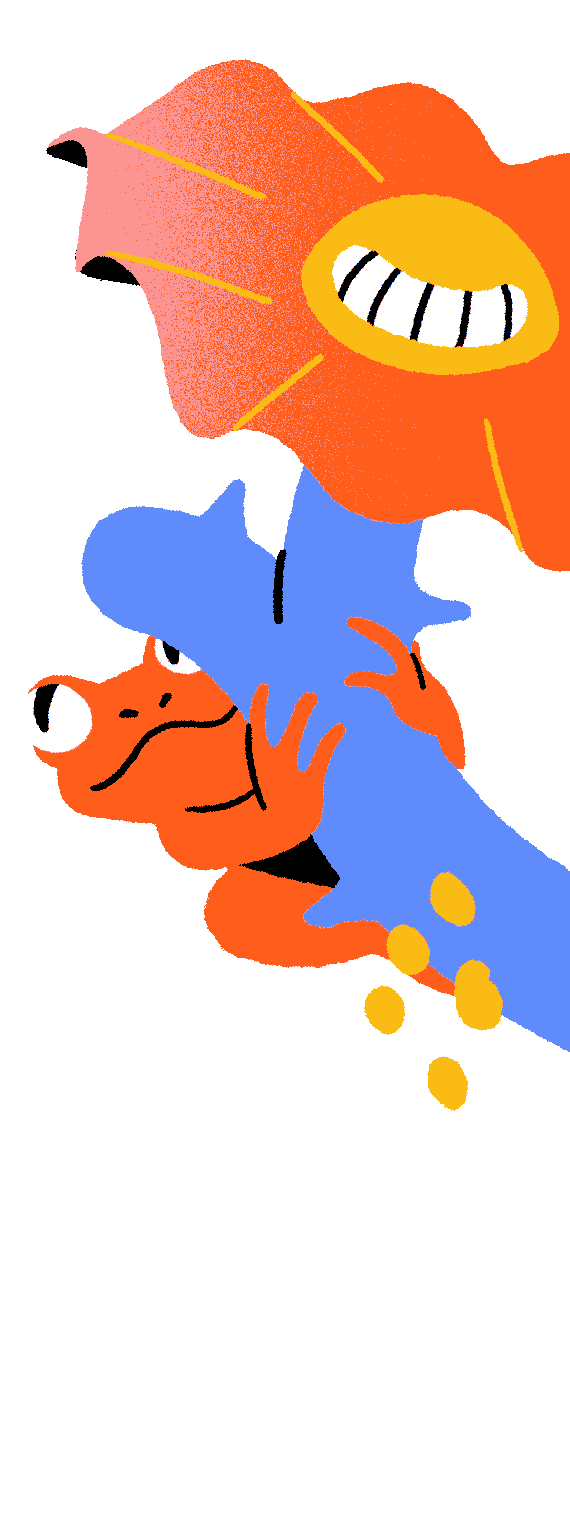 Flower Frog